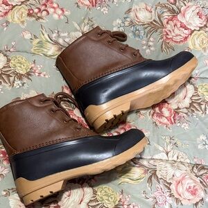 Sperry Port Duck Boots- NWOT